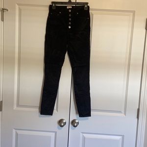 Alice and Olivia velvet pants
